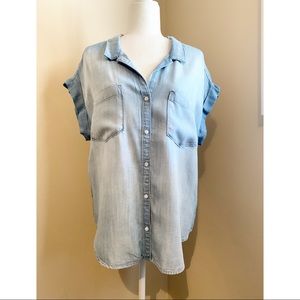 Button Up Denim Shirt